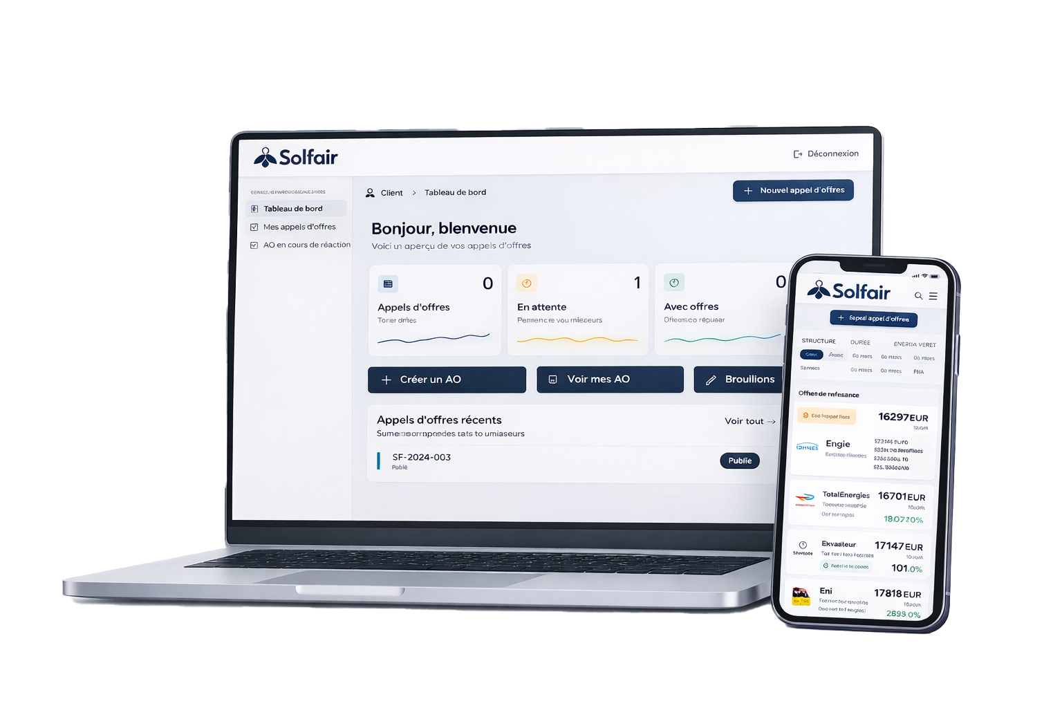 Plateforme Solfair